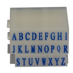 Kit tamponner des lettres 4mm
